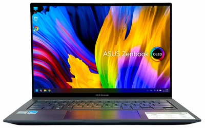 Ноутбук Asus Zenbook 14X OLED: Core i5-13500H / RAM 8 ГБ / SSD 512 ГБ / Intel Graphics / 14.5" OLED 2.8K, 120 Гц, Touch / Б/У