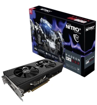 Ігрова відеокарта для пк AMD RADEON SAPPHIRE NITRO PLUS RX580 8Gb 256Bit Gddr5 - Б/В