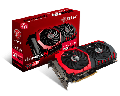 Відеокарта AMD Radeon RX 570 4GB MSI Gaming X (RX 570 GAMING X 4G) Б/В