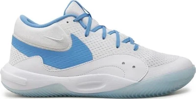 Обувь для волейбола Nike Hyperquick белая, голубой Уни 42.5 (9US) 27 см
