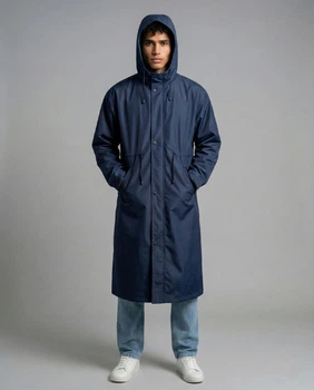 Чоловічий плащ дощовик Nordvik Urban Storm Темний синій One Size