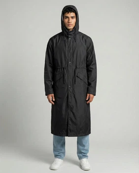 Мужской плащ дождевик Nordvik Urban Storm Черный One Size