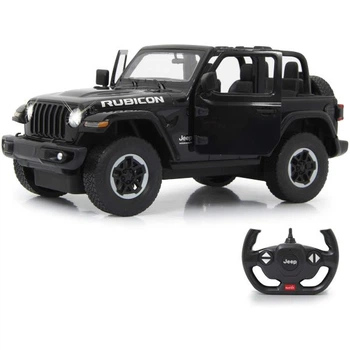 Автомобіль на радіокеруванні, д-рі/відч. Jeep Wrangler JL 1:14 чорний 2,4 ГГц A Jamara 405180