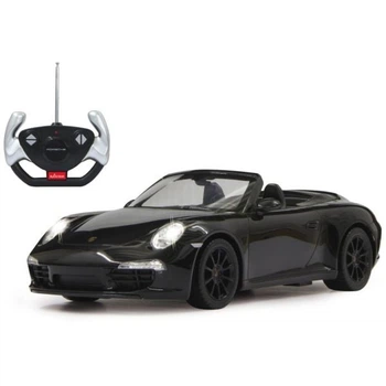 Автомобіль на радіокеруванні Porsche 911 Carrera S 1:12 чорний, 27 МГц Rastar Jamara 403085