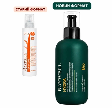 Спрей - молочко термозащита RAYWELL BIO ONE 10 В 1 TEN IN ONE термозащита для волос 200 ml
