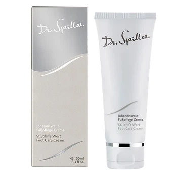 Dr. Spiller St. John’s Wort Foot Care Cream — живильний та освіжальний крем для сухої шкіри стоп, 100 мл
