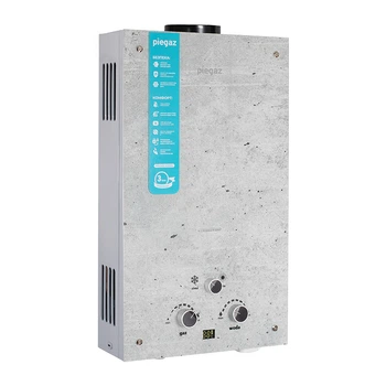 Газовий проточний водонагрівач Piegaz Afrodyta Type-C Grey Concrete