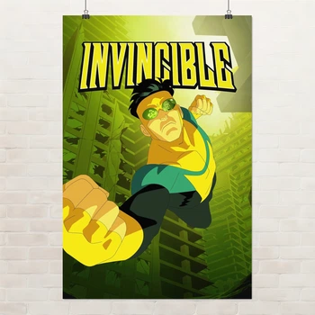 Постер Невразливий, Invincible, декор кімнати підлітка, вільтруміт, A1 90×60 см (id7357)