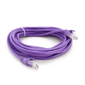 Патч-корд литой Ritar YG283 UTP, RJ-45, Cat.5e, 5 м, фиолетовый, Cu (медь)