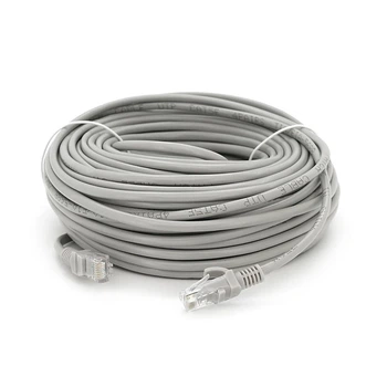 Патч-корд литой Ritar YG227 CCA, UTP, RJ-45, Cat.5e, 25 м, серый