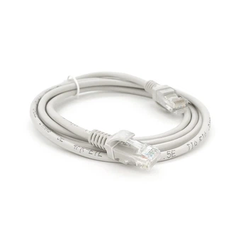 Патч литий Ritar YG132 CCA, UTP, RJ-45, Cat.5e, 3 м, сірий