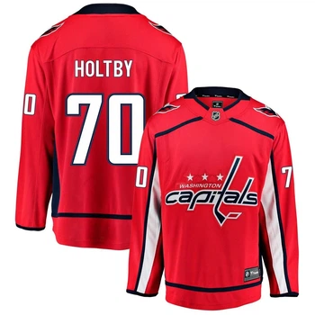 Oфициальная игровая хоккейка (jersey) Reebok Holtby 70 Washington Capistals Size XXL