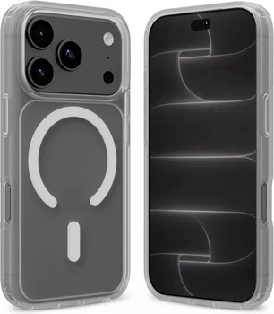 Чохол Crong Matte Magnetic MagSafe для Apple iPhone 17 Pro Max/iPhone 18 Pro Max White (CRGHMMIP1869PWHI)