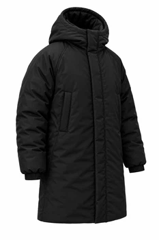 Жіноча Тепла Чорна Подовжена Зимова Куртка Парка Without Snowman 27 L/XL (8056711)