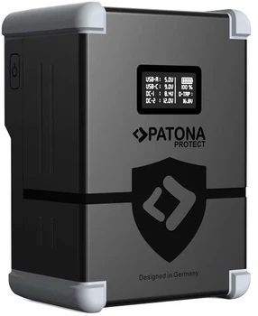 Акумулятор PATONA Proteect V-Mount V99-PD100 99Wh USB-C USB-A D-Tap 2xDC-out (4055655235587)