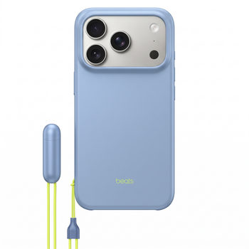 Чехол Beat Case с MagSafe для iPhone 18 Pro Max / 17 Pro Max, голубой (Crisp Blue)