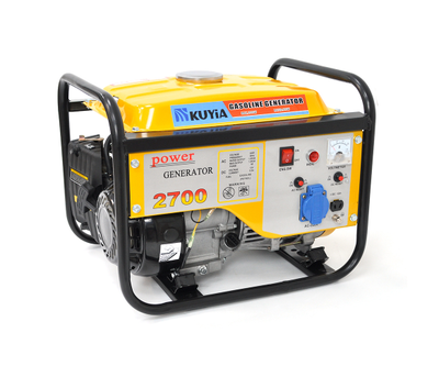 Генератор бензиновый Kuyia TM1000CL, однофазный, 110-240V, 50Hz, 0,9-1кВт