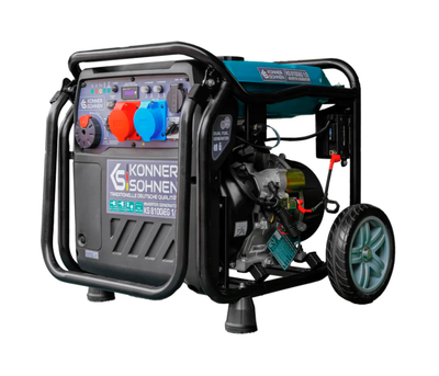Инверторный генератор Konner&Sohnen KS 8100iEG (газ/бензин, 220В/380В, 8.0/8.5 кВт