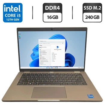 Ультрабук Dell Latitude 5430 / 14" (1920x1080) IPS / Intel Core i5-1235U (10 (12) ядер по 1.3 - 4.4 GHz) / 16 GB DDR4 / 240 GB SSD M.2 / Intel Iris Xe Graphics / WebCam б/в