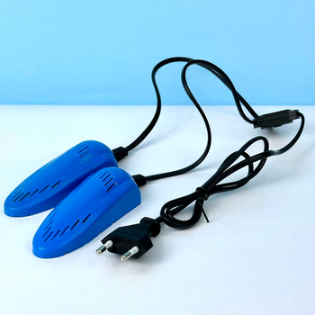 Сушилка для обуви детская для розетки Shoes Dryer Blue цвет синій