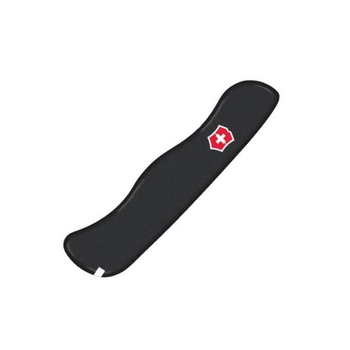 Накладка на нож передняя с лого (Va+) Victorinox 111мм черная