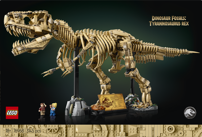 Конструктор LEGO Jurassic World - Dinosaur Fossils: Tyrannosaurus rex 3145 элементов (76968)