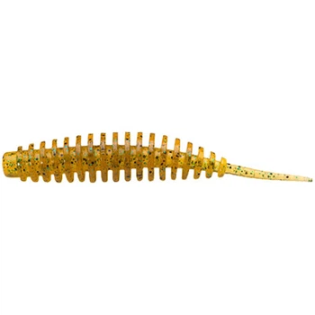 Силикон рыболовный FishUP Tanta 2.5" 036 - Caramel/Green&Black (8шт/уп)
