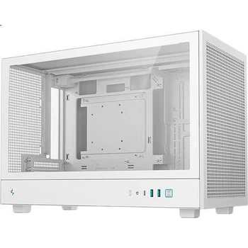 Корпус для комп'ютера DEEPCOOL CH260, білий, підтримує материнські плати M-ATX для заднього монтажу, підтримує водяне охолодження 360 мм, блок живлення ATX, сумісний з відеокартами 388 мм, порт Type-C