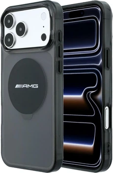 Etui na smartfon Apple iPhone 18 Pro Max/17 Pro Max AMG IML Transparent Bicolor Block MagSafe Black (AMHMP18X24HTBKK)