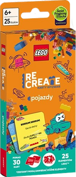 Gra planszowa Ameet LEGO Recreate: Karty wyzwań - pojazdy (edycja polska) (9788325347277)