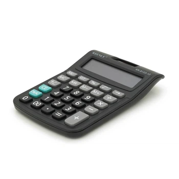 Калькулятор офісний KEENLY KK-8123-12, 29 кнопок, розміри 140*110*30мм, Black, BOX (UG-31480)