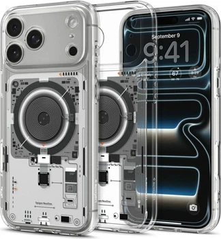 Панель Spigen Ultra Hybrid MagSafe Zero One Case для Apple iPhone 18 Pro/17 Pro Transparent (ACS12166)