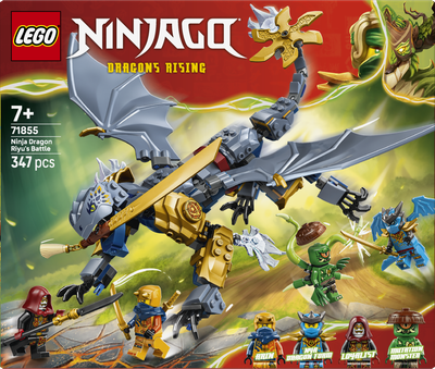 Конструктор LEGO Ninjago Битва дракона Рию 347 элемента (71855)
