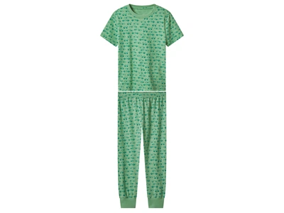 Пижама (футболка и штаны) для мальчика Lupilu LIDL 496829 098-104 см (2-4 years) Зеленый