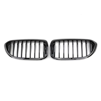 Ніздрі решітки радіатора переднього бампера BMW 5 series G30/G38 2018-2020 Black 1BAR