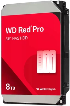 Dysk twardy Western Digital Red Pro NAS 8 TB 7200RPM 256 MB 3.5 SATA III (WD8006FFBX)