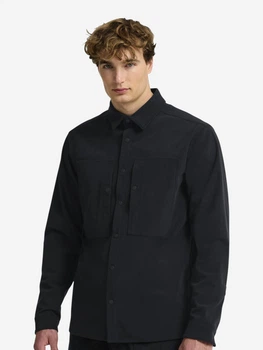 Рубашка вельветовая теплая мужская Jack Wolfskin Sensora Shirt M A66233_6350 2XL Темно-серая (4064886750691)