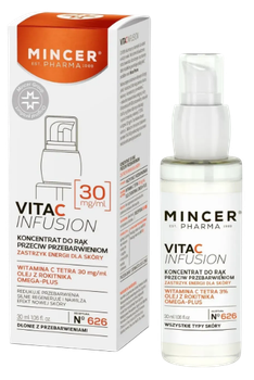 Koncentrat do rąk Mincer Pharma Vita C Infusion №626 30 ml (5902557261512)