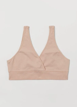 Спортивний топ для годуючих H&M 973980001c72 M бежевий (100017428)