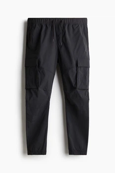Спортивні штани карго H&M 1170373007c72 S темно-сірі (100017511)