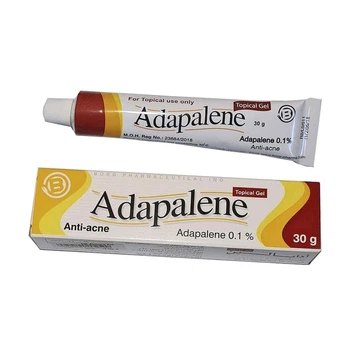 Borg Pharm Ind. Adapalene Anti-acne topical gel 0.1% 30 г гель против акне с адапаленом