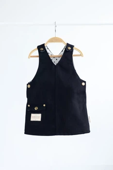 Джинсовый сарафан "Isla", Черный MagBaby 80 см (4811)