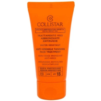 Защитный солнцезащитный крем для загара лица Collistar Special Perfect Tan SPF15, 50 мл