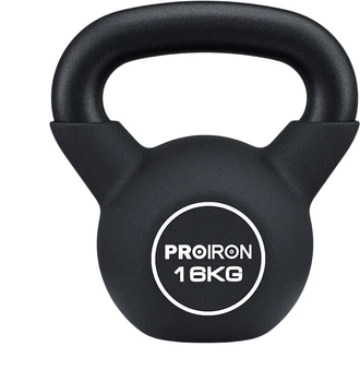 Гиря чавунна PROIRON 16 кг, у вініловому покритті
