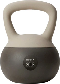 Гиря мягкая Wegym 6.8 кг, бежевая