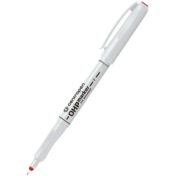 Маркер Centropen Non-Permanent ОНР 2646 F 0,6 мм красный