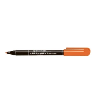 Маркер Centropen Permanent 2846 1 мм оранжевый