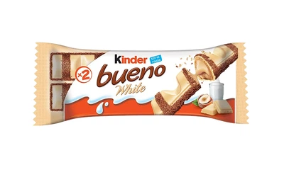 Вафлі Kinder Bueno White з молочно-горіховою начинкою 39 г (80761761)
