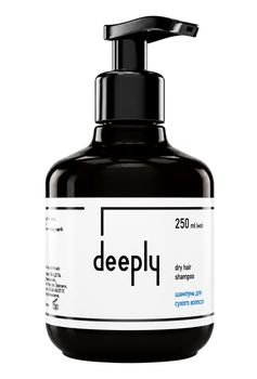 Шампунь для сухих волос deeply dry hair shampoo, 250 мл