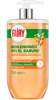 Жидкое мыло Fairy Bodrum Mandalinası Kokulu с ароматом бодрумского мандарина, 750 мл